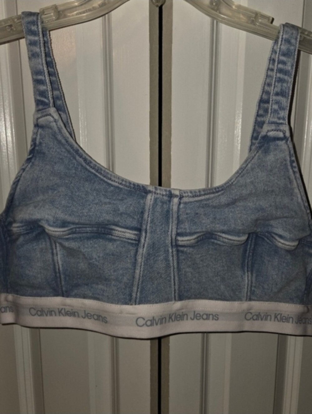 Calvin Klein Denim Bralette